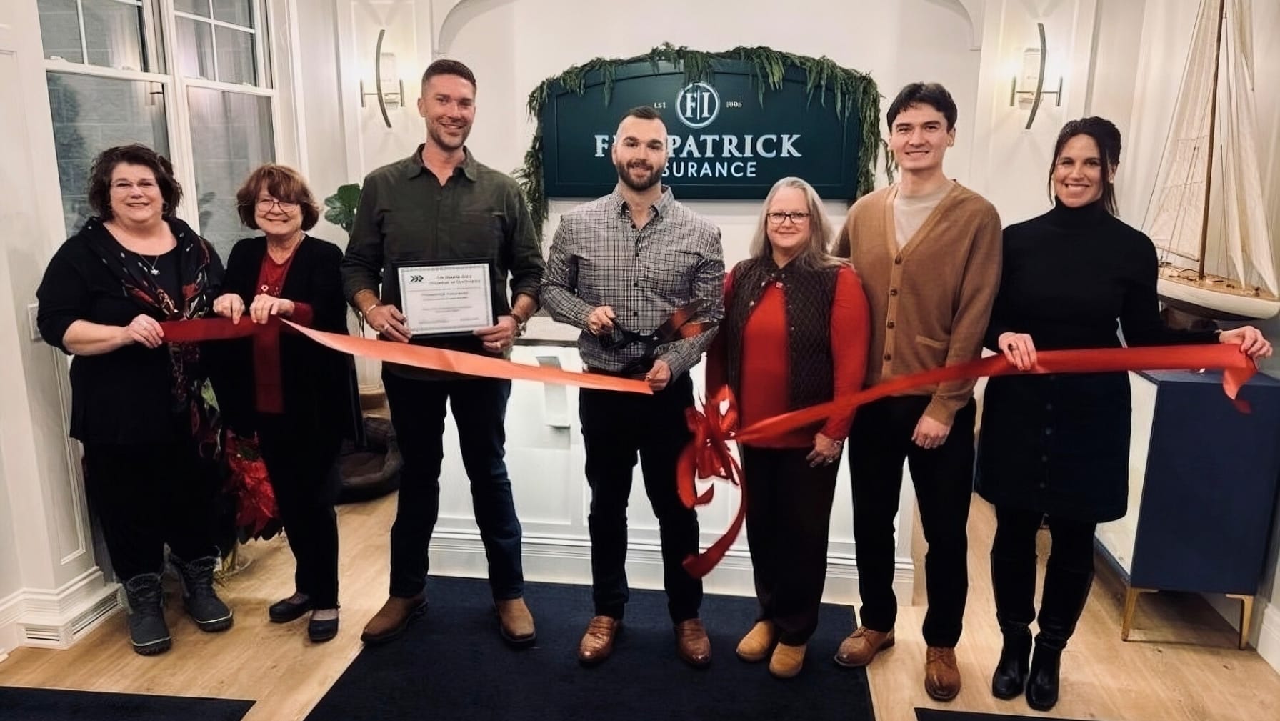 Fitzpatrick Insurance Ribbon Cutting